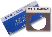 Engraved aluminum tags